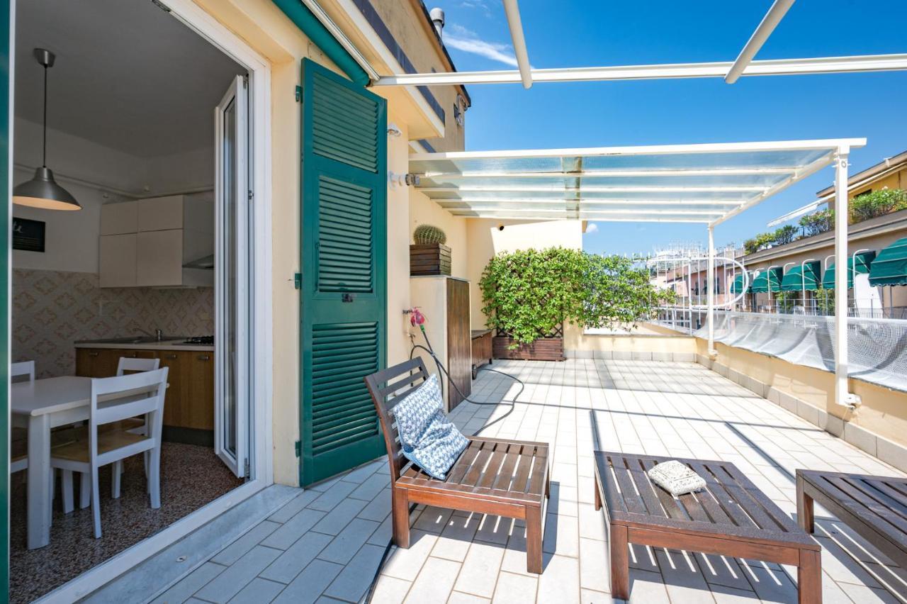 Joivy Penthouse Flat With Terrace Leilighet Genova Eksteriør bilde