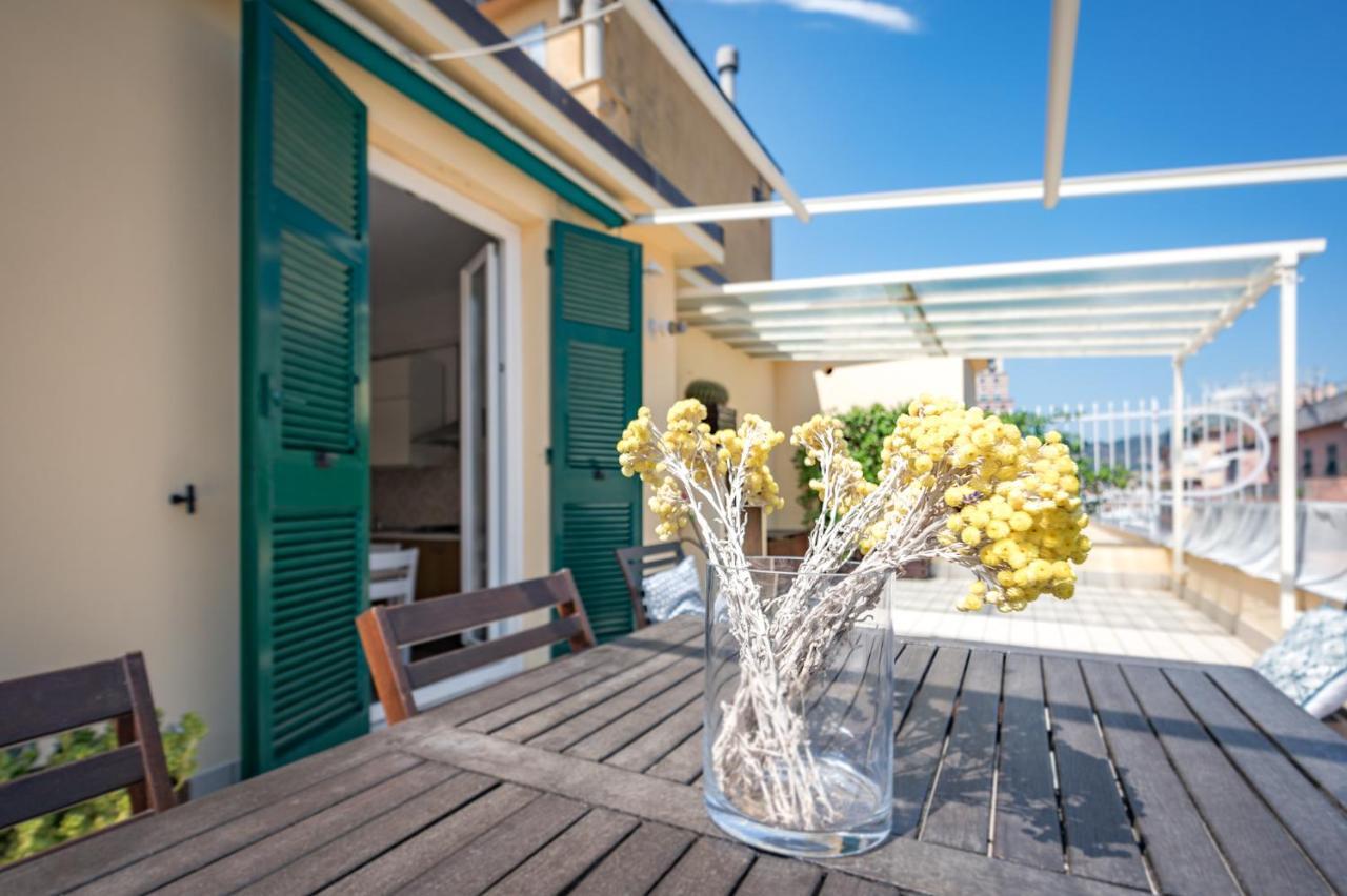 Joivy Penthouse Flat With Terrace Leilighet Genova Eksteriør bilde