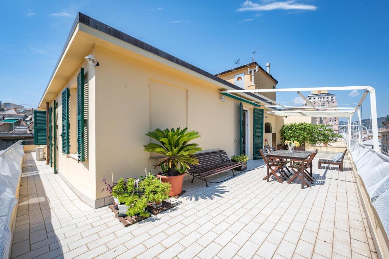 Joivy Penthouse Flat With Terrace Leilighet Genova Eksteriør bilde